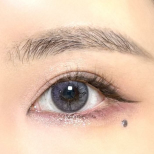 【散光】Lenbling Eye Only 1 Month Flumpops Milk Gray 每月抛棄散光彩妝隱形眼鏡